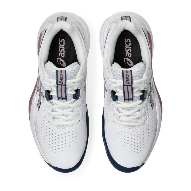 Asics Gel Challenger 15 Womens Clay Shoe - White/Taro Purple