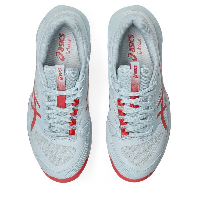 Asics Solution Speed FF 4 Womens Tennis Shoe - Sky/Sienna