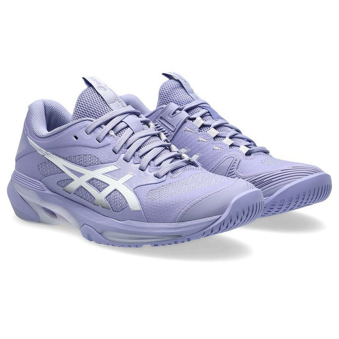 Asics Solution Speed FF 4 Womens Tennis Shoe - Bluebell/White