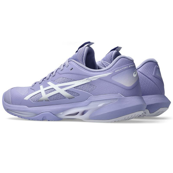 Asics Solution Speed FF 4 Womens Tennis Shoe - Bluebell/White