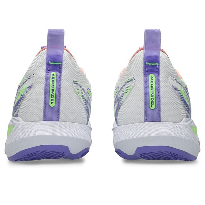 Asics SonicSmash FF Womens Padel Shoe - White/Guava