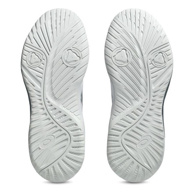 Asics Gel Dedicate 9 Womens Tennis Shoe - White/Pure Silver