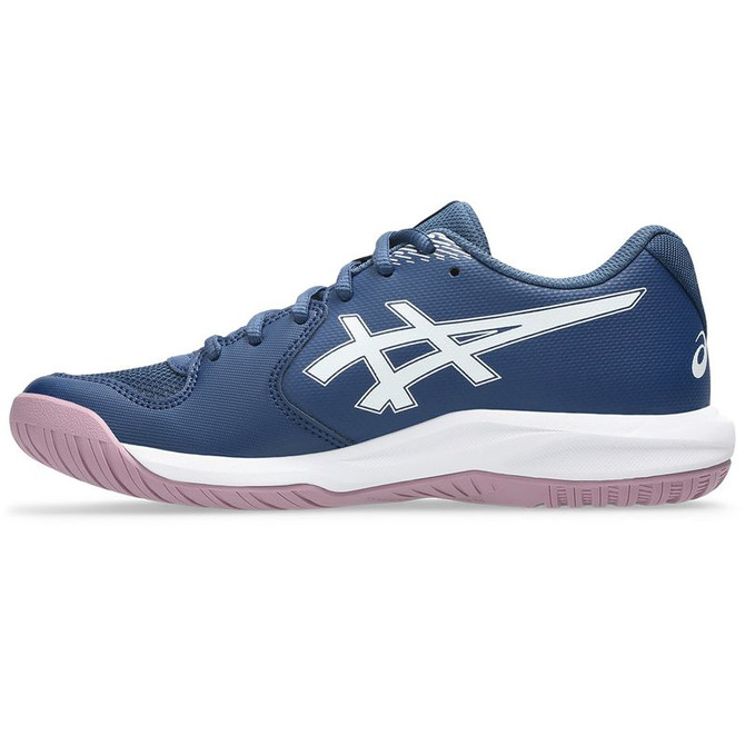 Asics Gel Dedicate 9 Womens Tennis Shoe - Independence Blue/White