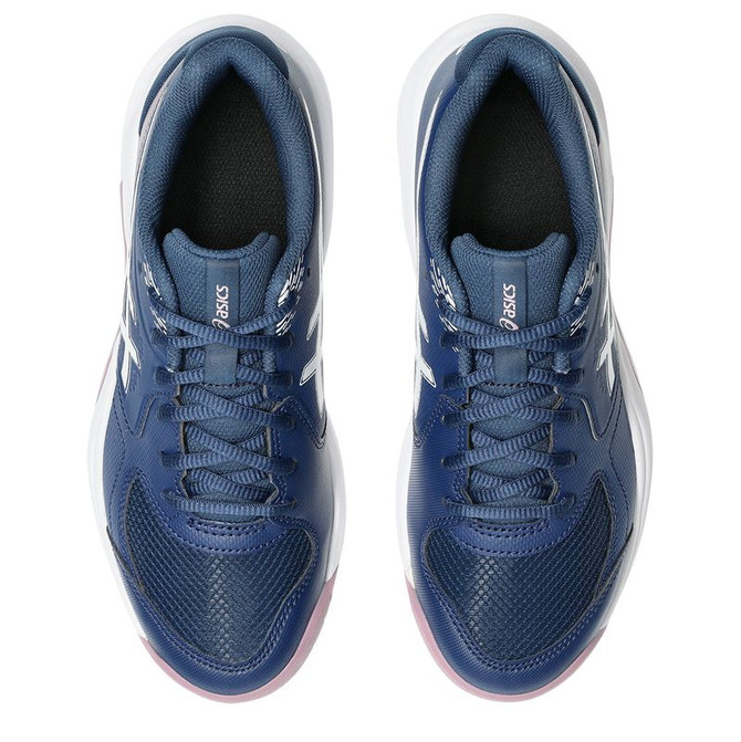 Asics Gel Dedicate 9 Womens Tennis Shoe - Independence Blue/White