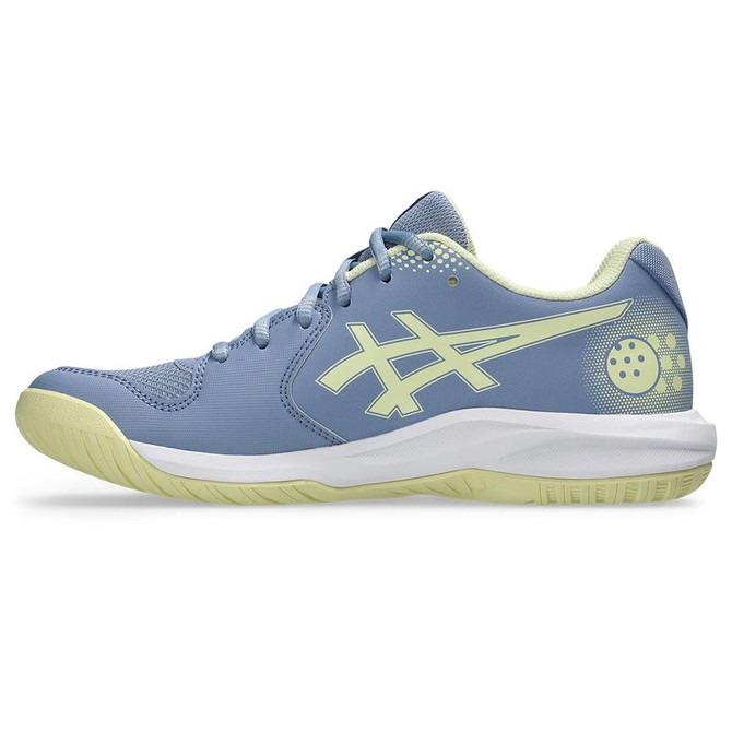 Asics Gel Dedicate 9 Womens Pickleball Shoe - Calm Indigo/Soft Yellow
