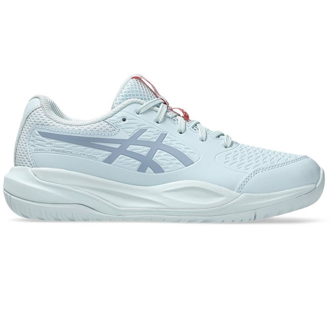 Asics Gel Resolution X GS Junior Tennis Shoe - Sky/Grey Blue - Final Sale
