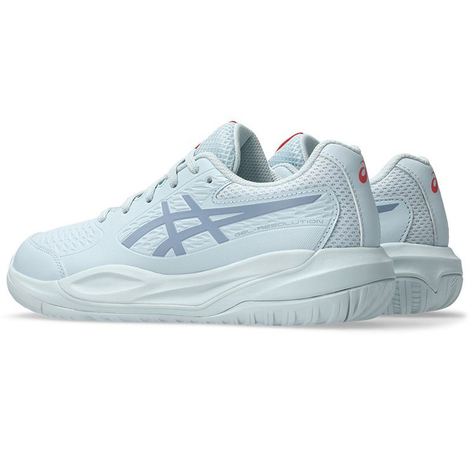 Asics Gel Resolution X GS Junior Tennis Shoe - Sky/Grey Blue - Final Sale