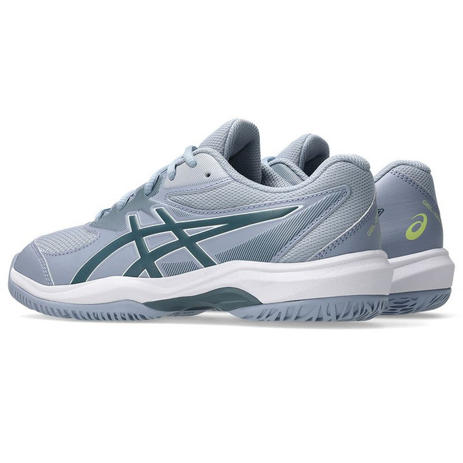 Asics Gel Game GS Junior Tennis Shoe - Grey Blue/Ironclad - Final Sale
