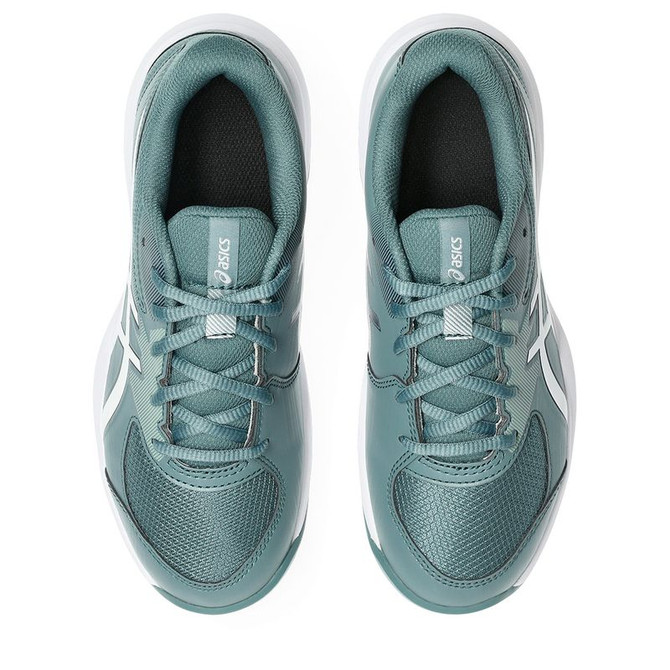 Asics Gel Game GS Junior Tennis Shoe - Foggy Teal/White