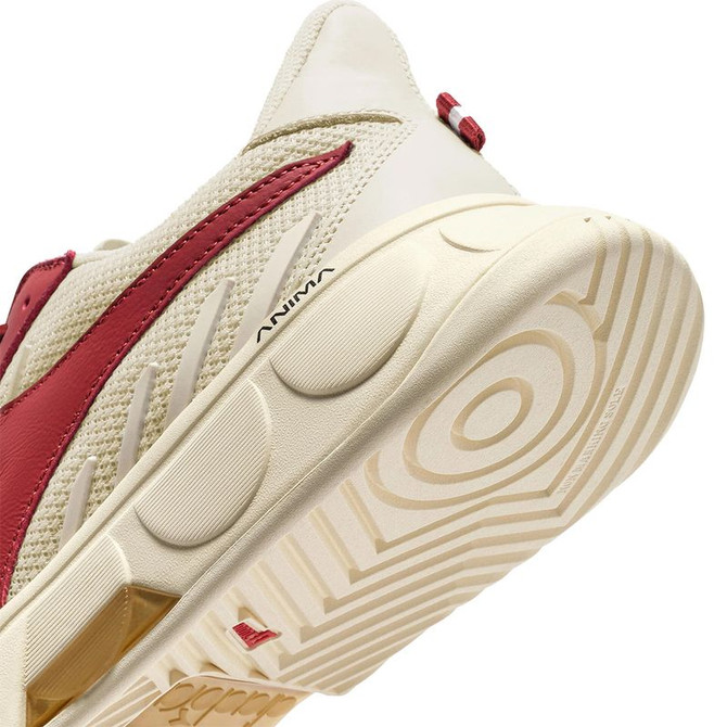 Diadora B Elite Star Mens Tennis Shoe - Whisper White/Garnet