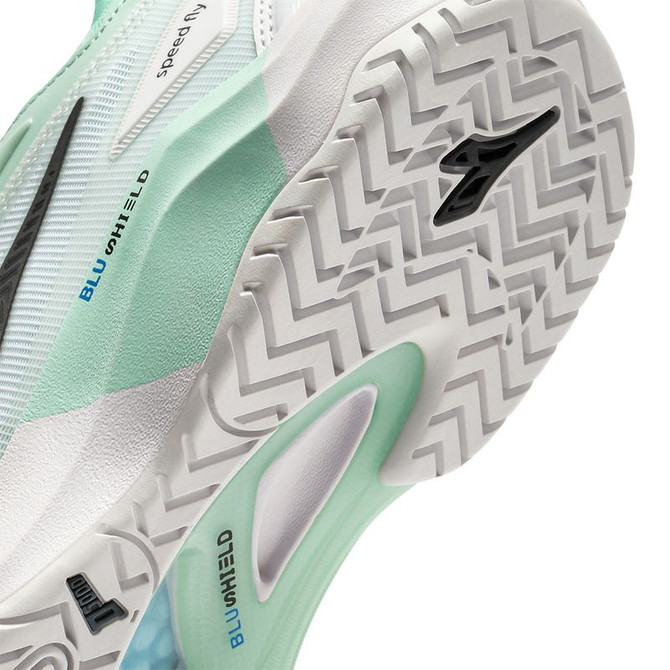Diadora Speed Blushield Fly 5 Plus AG Womens Tennis Shoe - Cabbage/Black/White