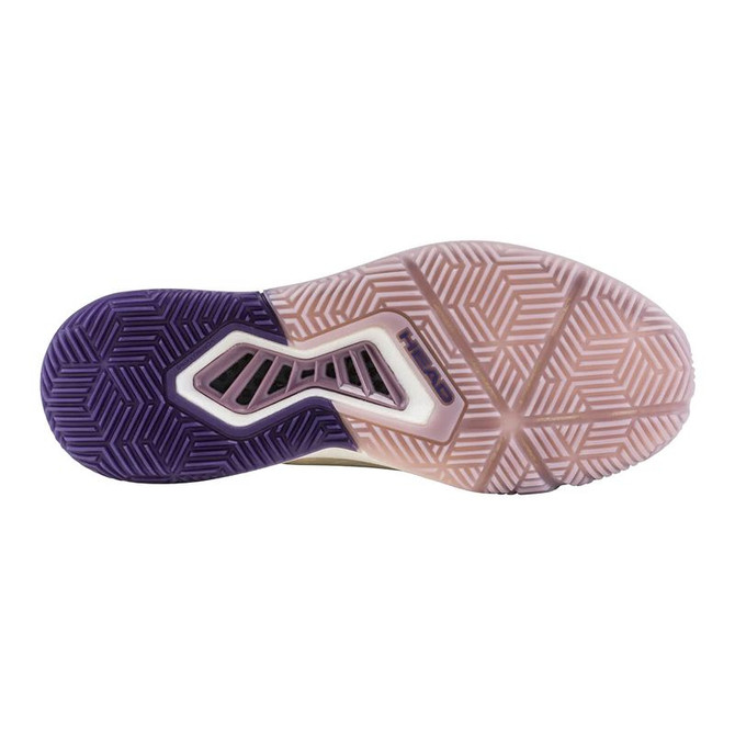 Head Motion Pro 1.5 Womens Padel Shoe - Chalk White/Purple Night