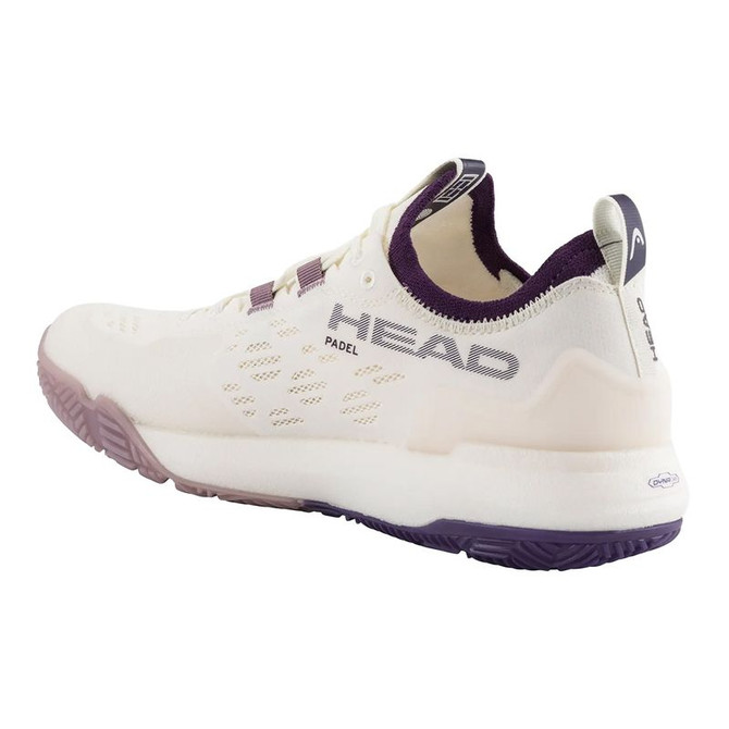 Head Motion Pro 1.5 Womens Padel Shoe - Chalk White/Purple Night