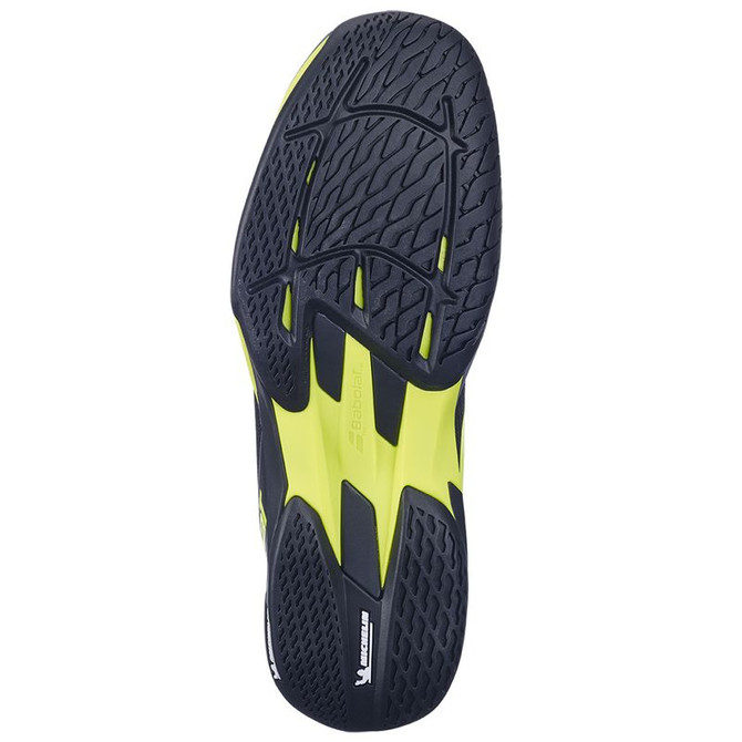 Babolat Jet Mach 4 All Court Men Tennis Shoe - Black/Aero Yellow