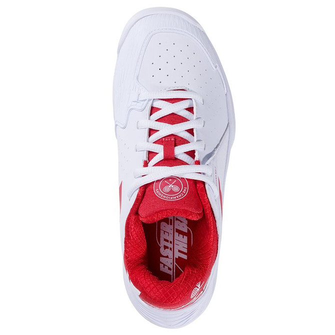 Babolat Propulse 3 All Court Junior Tennis Shoe - White/Red