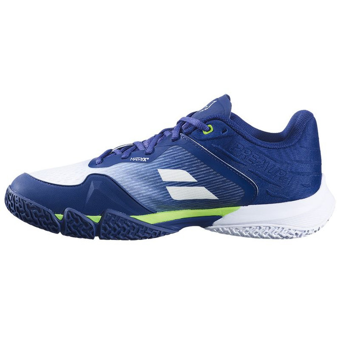 Babolat Premura 3 Lebron Mens Padel Shoe - Blue Depths/Green Flash