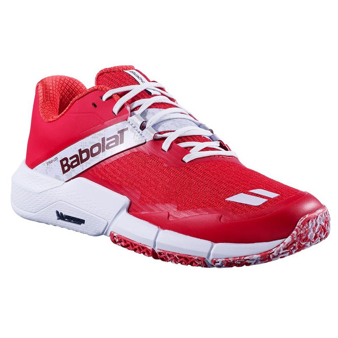 Babolat Movea 2 Mens Padel Shoe - Fiery Red/White