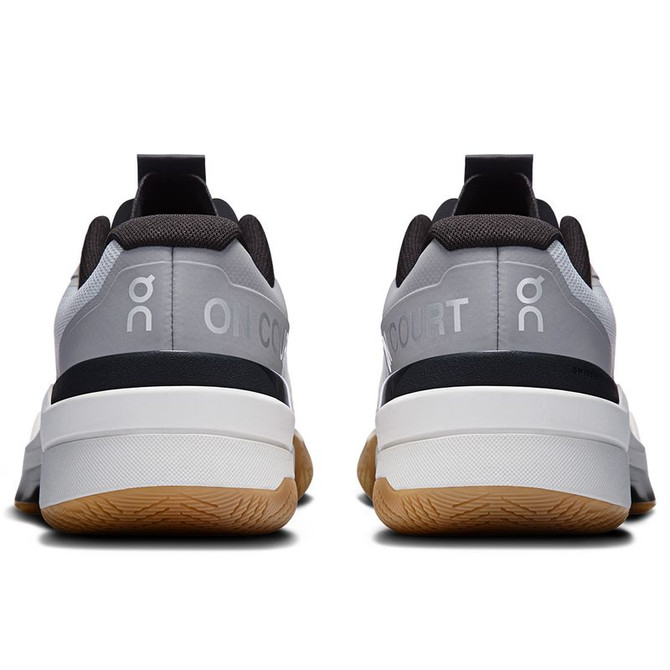 On The Roger Pro Fire Mens Tennis Shoe - Glacier/Black