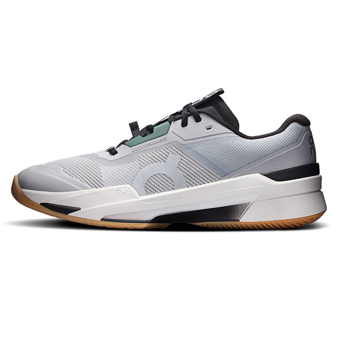On The Roger Pro Fire Mens Tennis Shoe - Glacier/Black