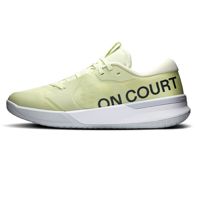 On The Roger Pro 3 Mens Tennis Shoe - Linen/Lime