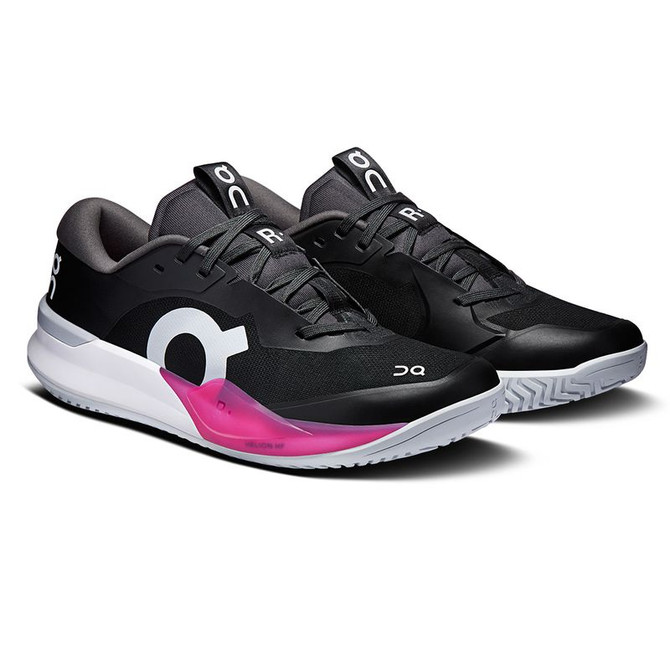 On The Roger Pro 3 Mens Clay Tennis Shoe - Black/Pink