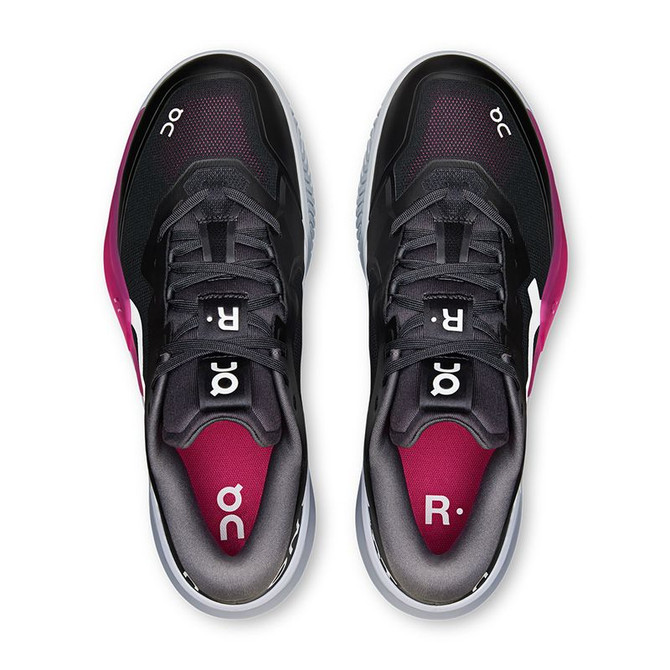 On The Roger Pro 3 Mens Clay Tennis Shoe - Black/Pink