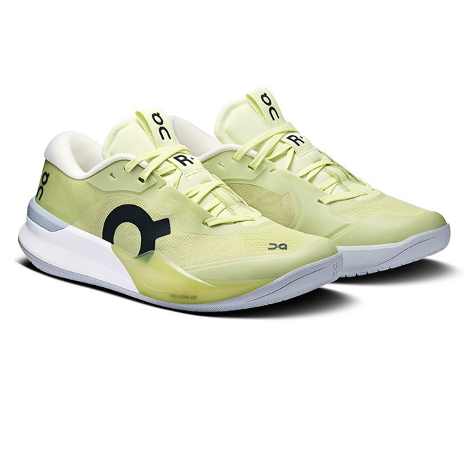 On The Roger Pro 3 Womens Tennis Shoe - Linen/Lime