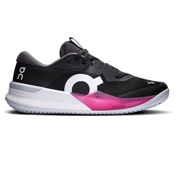On The Roger Pro 3 Womens Clay Tennis Shoe - Black/Pink