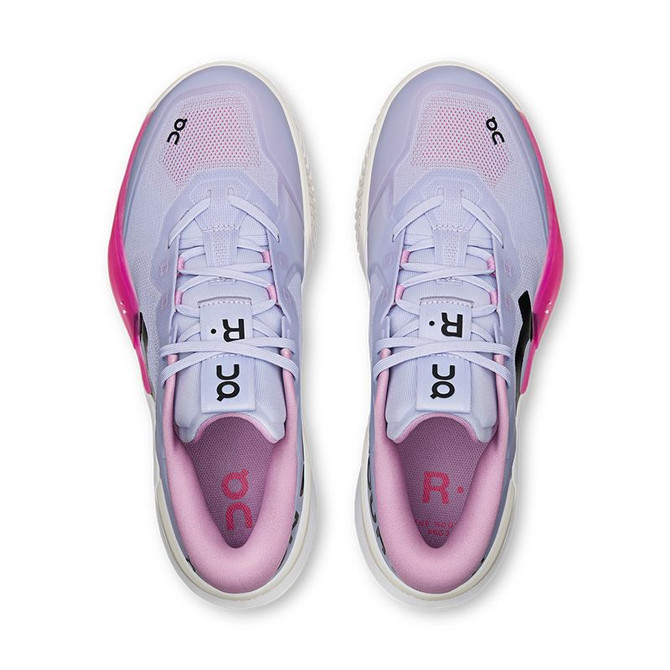 On The Roger Pro 3 Womens Clay Tennis Shoe - Thistle/Pink
