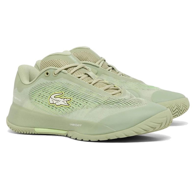 Lacoste AG-LT Pro Womens Tennis Shoe - Light Khaki/Light Green
