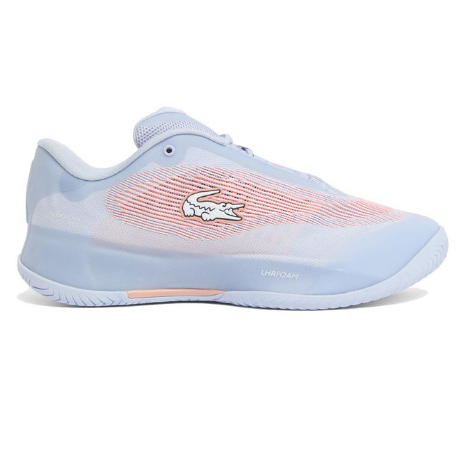 Lacoste AG-LT Pro Womens Tennis Shoe - Light Blue/Pink