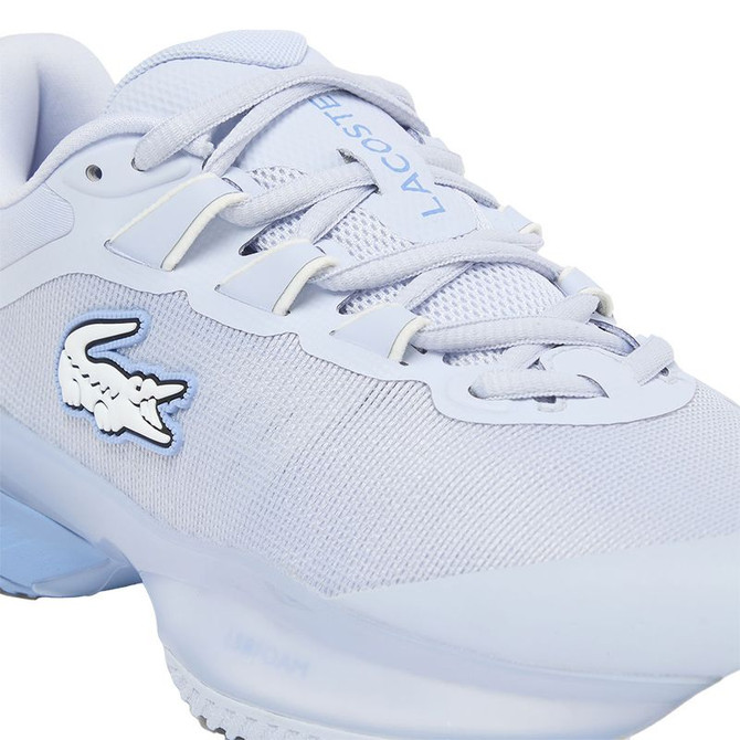 Lacoste AG-LT Ultra Womens Clay Tennis Shoe - Light Blue/Blue