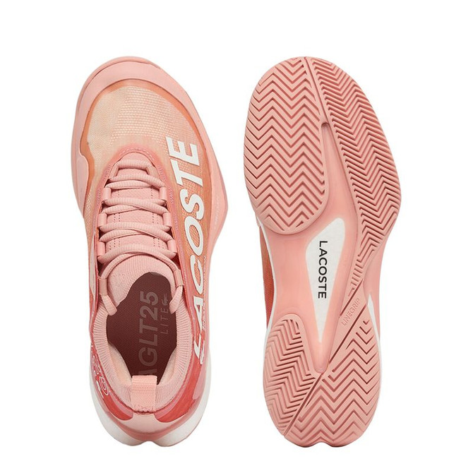 Lacoste AG-LT25 Lite Womens Tennis Shoe - Pink/Pink
