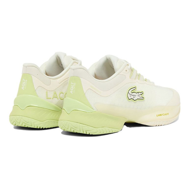Lacoste AG-LT Ultra Mens Tennis Shoe - Off White/Light Green