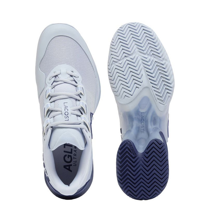 Lacoste AG-LT Ultra Mens Tennis Shoe - Light Blue/Dark Blue