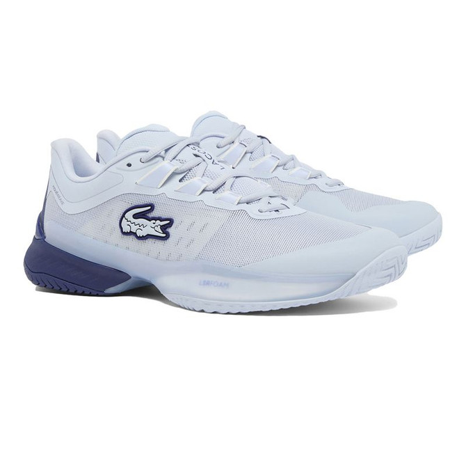 Lacoste AG-LT Ultra Mens Tennis Shoe - Light Blue/Dark Blue