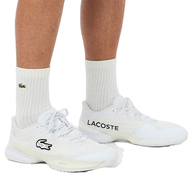 Lacoste AG-LT Ultra Mens Tennis Shoe - White/White