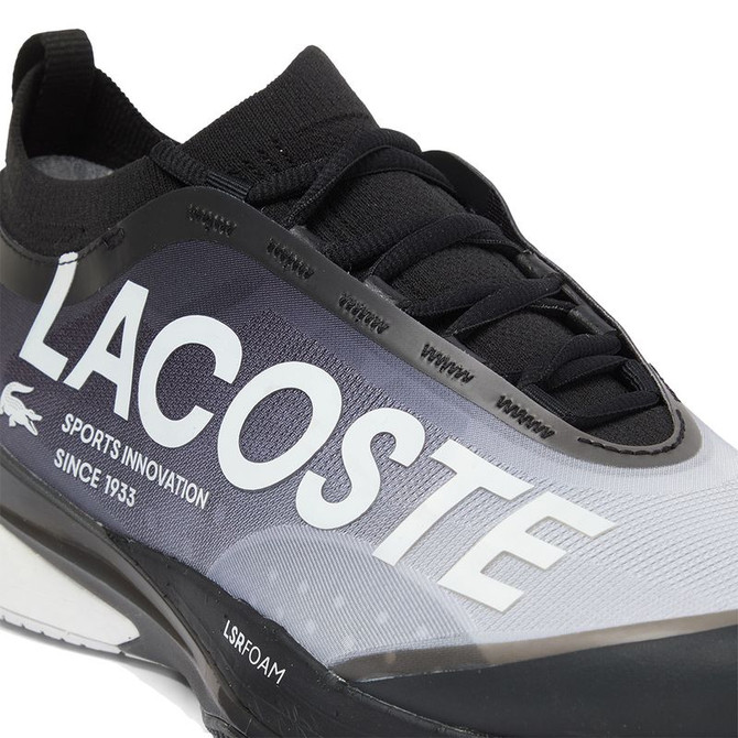 Lacoste AG-LT25 Lite Mens Tennis Shoe - Black/White