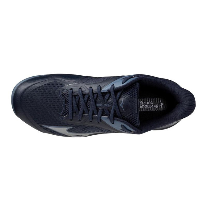 Mizuno Wave Strike Mens Pickleball Shoe - Navy Blazer/China Blue