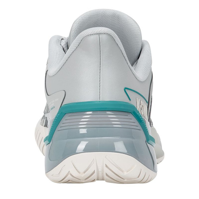 K Swiss Ultrashot 4 Womens Tennis Shoe - Glacier Gray/Baltic/Blanc deBlanc