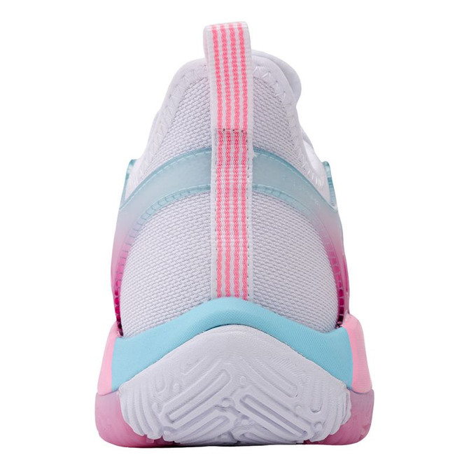 K Swiss K Frame Womens Padel Shoe - White/Soft Neon Blue/Neon Bubble Gum