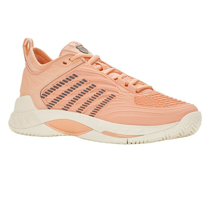 K Swiss Hypercourt Supreme 2 Womens Tennis Shoe - Peach Parfait/Egret/Turbulence