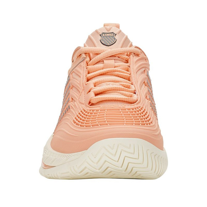 K Swiss Hypercourt Supreme 2 Womens Tennis Shoe - Peach Parfait/Egret/Turbulence