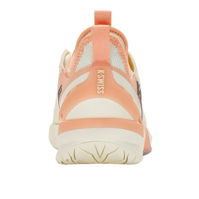 K Swiss K Frame Speed Womens Tennis Shoe - Egret/Peach Parfait