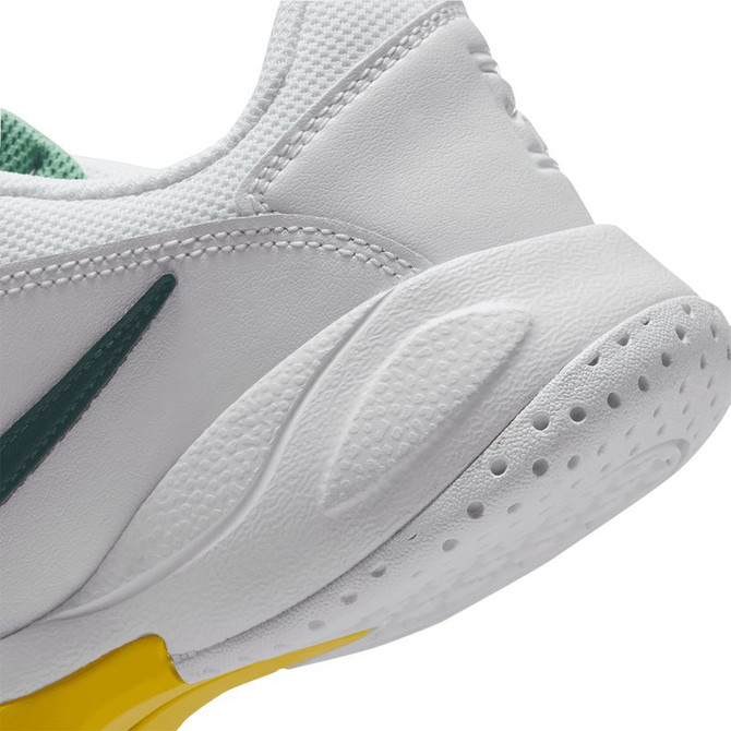 Nike Court Lite 2 Junior Tennis Shoe - White/Dark Atomic Teal/Healing Jade