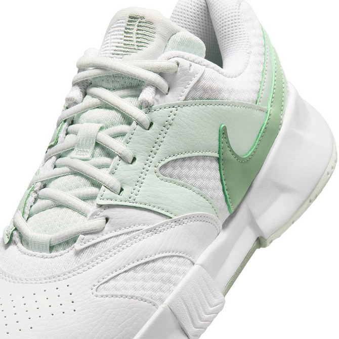 Nike Court Lite 4 Womens Tennis Shoe - White/Steam/Barely Green