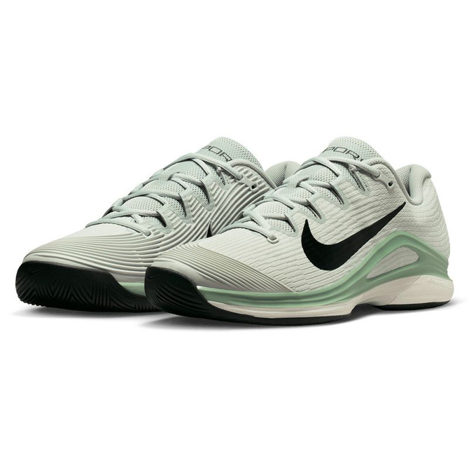 Nike Zoom Vapor 12 Mens Tennis Shoe - Light Silver/Black/Steam White