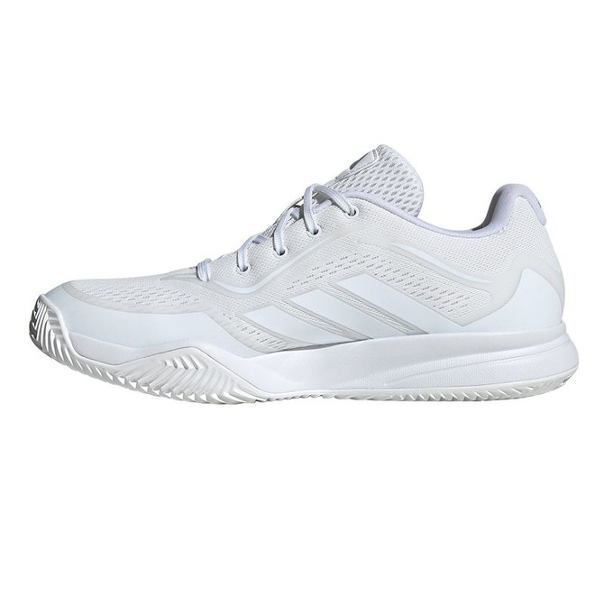 adidas Avaflash 2 Womens Tennis Shoe - White/White