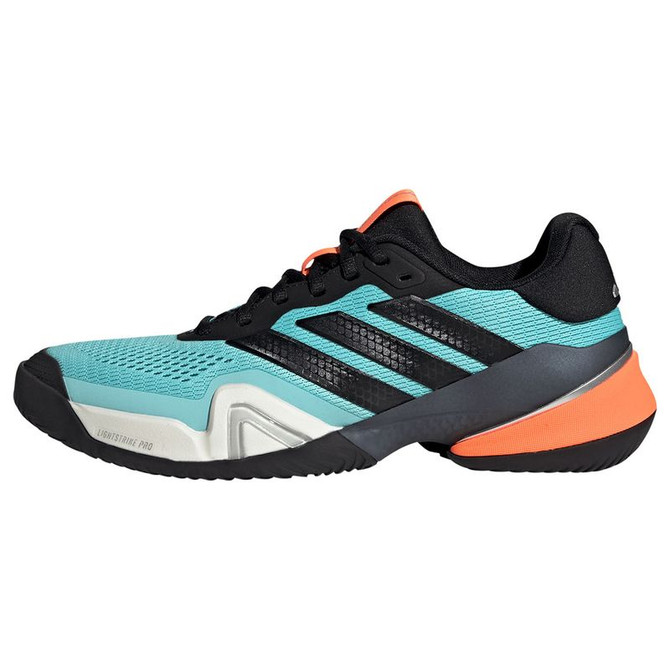 adidas Barricade 14 Mens Tennis Shoe - Flash Aqua/Black/Lucid Orange