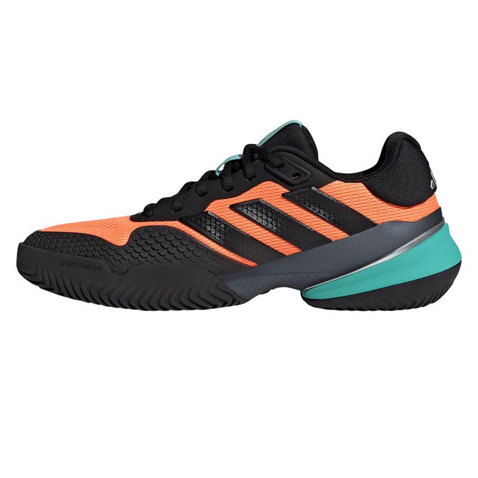 adidas Barricade 14 Mens Tennis Shoe - Flash Aqua/Black/Lucid Orange